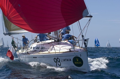 Iataia (MEX) elated to compete in the Rolex Sydney Hobart 2007 ©  Rolex/Daniel Forster http://www.regattanews.com