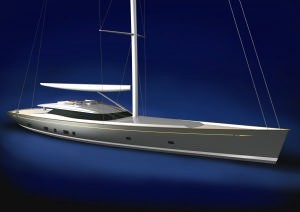 Red Dragon has just started construction at Alloy Yachts photo copyright Alloy Yachts taken at  and featuring the  class