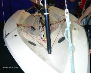 Red Eye Sails Solution at Dinghy Show © Gerald New http://www.sail-world.co.uk