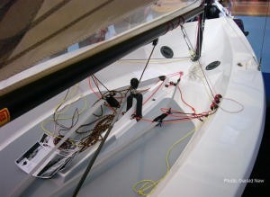 Red Eye Sails Solution at Dinghy Show photo copyright Gerald New http://www.sail-world.co.uk taken at  and featuring the  class
