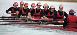 A rowing eight in action at Lake Ruataniwha photo copyright SIR+photosouth@xtra.co.nz taken at  and featuring the  class