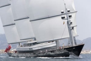 Super Yacht Cup 2007, Palma (Spain). MALTESE FALCON, Design: Dijkstra, 88m. photo copyright  Andrea Francolini Photography http://www.afrancolini.com/ taken at  and featuring the  class