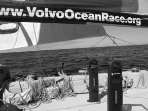 All ship shape on deck on Volvo Open 70 ABN AMRO TWO as she sails slowly through the South Atlantic Leg 4 ©Lucas Brun photo copyright Volvo Ocean Race http://www.volvooceanrace.com taken at  and featuring the  class