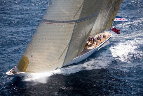 J-Class Ranger sailing on Fortis Day of the Superyacht Cup Ulysse Nardin 2007 in Palma, Majorca (Photo by Kos) - The Superyacht Cup ©  SW