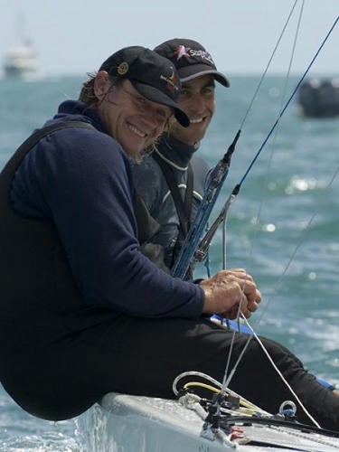 Crew, David Giles (AUS) won the 2007 Bacardi Cup after 18 years of Star sailing. © Fried Elliott http://www.friedbits.com