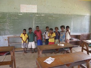 4. Garove School - OceansWatch returns to Papua New Guinea photo copyright Chris Bone taken at  and featuring the  class