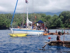 3. Visitors to Magic Roundabout - OceansWatch returns to Papua New Guinea photo copyright Chris Bone taken at  and featuring the  class