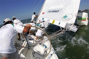 Grimaldi © Bruno Miani  - Brasil Sailing Cup photo copyright WMRT http://www.worldmatchracingtour.com taken at  and featuring the  class