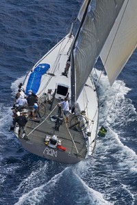 The 72ter RAN is punching well above her weight in the 2009 Riolex Sydney Hobart race photo copyright  Rolex/Daniel Forster http://www.regattanews.com taken at  and featuring the  class