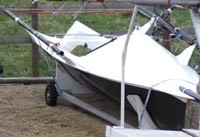12ft Skiff - New build by Shane Young at Ctech photo copyright Courtesy 12ft Skiff Association taken at  and featuring the  class
