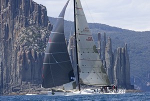 Rosebud off Cape Raoul (Organ Pipes) photo copyright  Rolex/Daniel Forster http://www.regattanews.com taken at  and featuring the  class