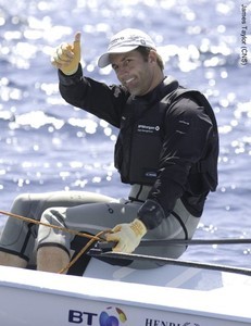 Ben Ainslie wins Finn European Championship 2008 photo copyright James Taylor taken at  and featuring the  class