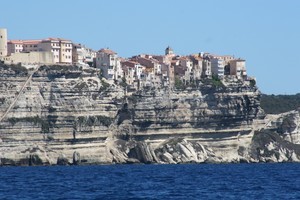 Approaching Bonifacio, Corsica photo copyright Mariner Boating Holidays http://www.marinerboating.com.au taken at  and featuring the  class