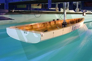 ArtemisII BoatModel lo-res photo copyright Wolfson Unit taken at  and featuring the  class