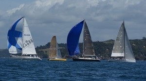 Going both ways at Bay of Islands Raceweek 2009 photo copyright Geoff Davies www.luvmyboat.com taken at  and featuring the  class