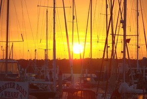 Bundaberg at sunset photo copyright SW taken at  and featuring the  class