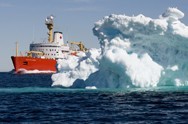 Canadian Coast Guard ice-breaker patrolling the North West Passage this year photo copyright SW taken at  and featuring the  class