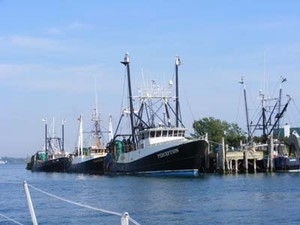 Commercial fishing vessels Montauk photo copyright Ben Amato taken at  and featuring the  class