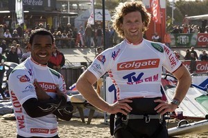 Cyril Moussilmani and Taty Frans - Sylt 2008 photo copyright  John Carter / PWA http://www.pwaworldtour.com taken at  and featuring the  class