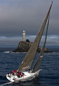 LUNA ROSSA, Sail Number: ITA4599, Owner: Vittorio Volonte, Design: STP 65
rounding the Fastnet Rock photo copyright  Rolex / Carlo Borlenghi http://www.carloborlenghi.net taken at  and featuring the  class