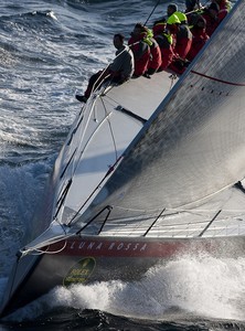 LUNA ROSSA, Sail Number: ITA4599, Owner: Vittorio Volonte, Design: STP 65
at the Fastnet Rock photo copyright  Rolex / Carlo Borlenghi http://www.carloborlenghi.net taken at  and featuring the  class