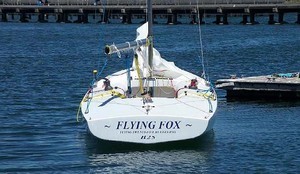 Uffa Fox Flying 25 - Built by Paul Woodman & friends photo copyright  SW taken at  and featuring the  class
