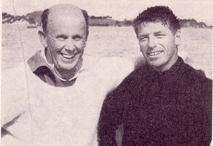 Geoff Smale and Ralph Roberts (crew) pictured at the 1968 FD Olympic Trials photo copyright SW taken at  and featuring the  class