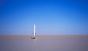 Lake Eyre. photo copyright SW taken at  and featuring the  class