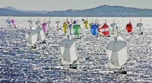 Musto Etchells Winters off Mooloolaba, very appealing winter racing photo copyright Peter Duncan http://www.questphoto.net taken at  and featuring the  class