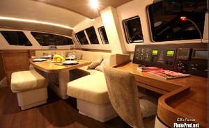 Outremer 49 interior photo copyright SW taken at  and featuring the  class