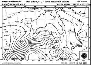 Prognosis Day 6 photo copyright Bureau of Meteorology http://www.bom.gov.au taken at  and featuring the  class