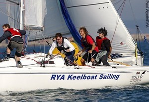 Mark Campbell-James’ winning team in action photo copyright  Paul Wyeth / RYA http://www.rya.org.uk taken at  and featuring the  class