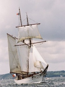 Tall ship belle Poule photo copyright SW taken at  and featuring the  class