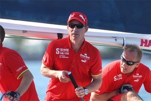 The Stenna Bulk Team lead by Mattias Rahm go through to the next round at the Bermuda Gold Cup - King Edward V11 Gold Cup photo copyright WMRT http://www.worldmatchracingtour.com taken at  and featuring the  class