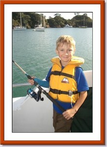 Fishing is a great experience for children when afloat photo copyright YachtShare http://www.yachtshare.co.nz taken at  and featuring the  class