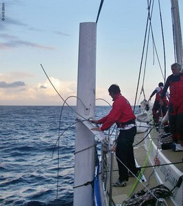 westernaustralia2011.com dismasted in Pacific photo copyright onEdition http://www.onEdition.com taken at  and featuring the  class