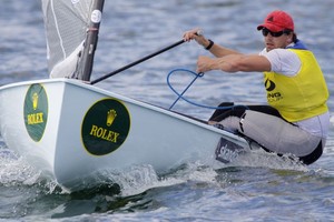 Edward Wright (GBR) Finn class   - 2010 Rolex Miami OCR photo copyright  Rolex / Dan Nerney taken at  and featuring the  class