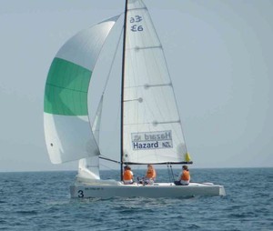 hazard-downwind photo copyright SW taken at  and featuring the  class