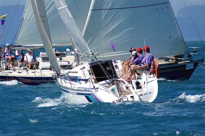 IDLE TIME CROSSES LORNA ROSE - Meridien Marinas Airlie Beach Race Week 2010 © Teri Dodds http://www.teridodds.com