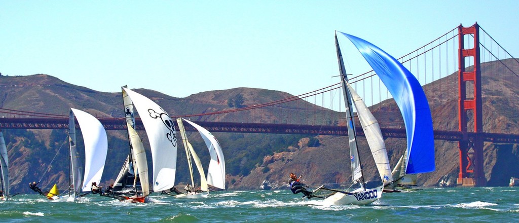 18fter racing in San Francisco photo copyright Rich Roberts http://www.UnderTheSunPhotos.com taken at  and featuring the  class