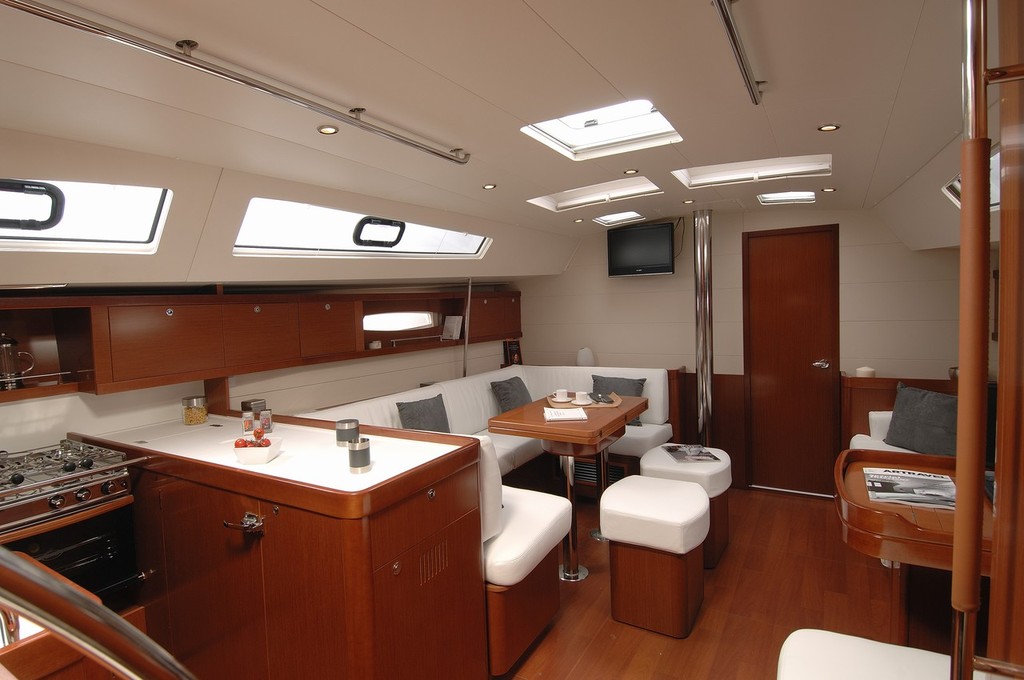 New Oceanis 50 interior photo copyright Beneteau - Vicsail . taken at  and featuring the  class
