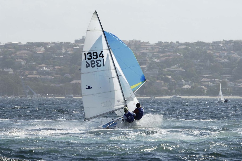 1394 Whomp Nick and Shaun Connor M16’SSC - 2010-2011 NSW Flying 11 State Championship © David Price