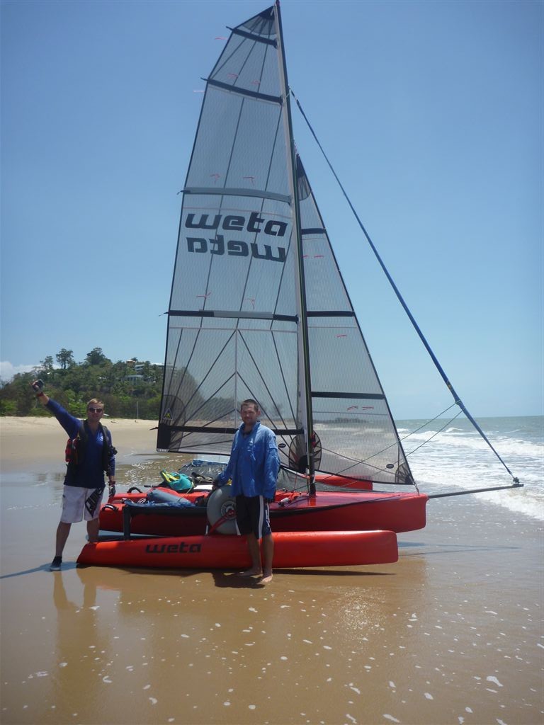 Weta Sails 350km from Townsville to Cairns © David Meade