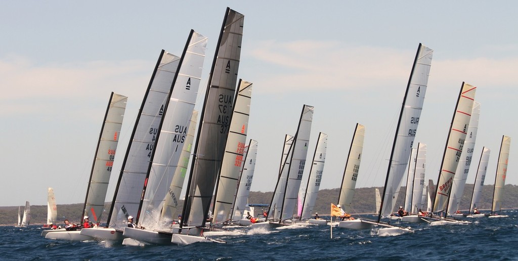 The world's best sailors will be out in force at this year's Orange Power A Class National Catamaran Championships in Noosa - ‘Orange Power’ A-Class National Catamaran Championships photo copyright Andrew Chaney taken at  and featuring the  class