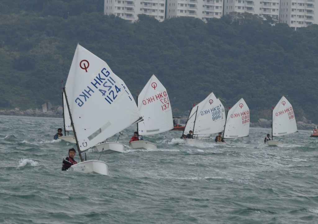 HK Optimist Nationals - HK Optimist Nationals photo copyright Richard Knight taken at  and featuring the  class