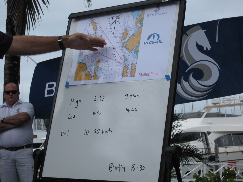 Race Briefings - Hamilton Island Race Week photo copyright Beneteau Beneteau - France taken at  and featuring the  class