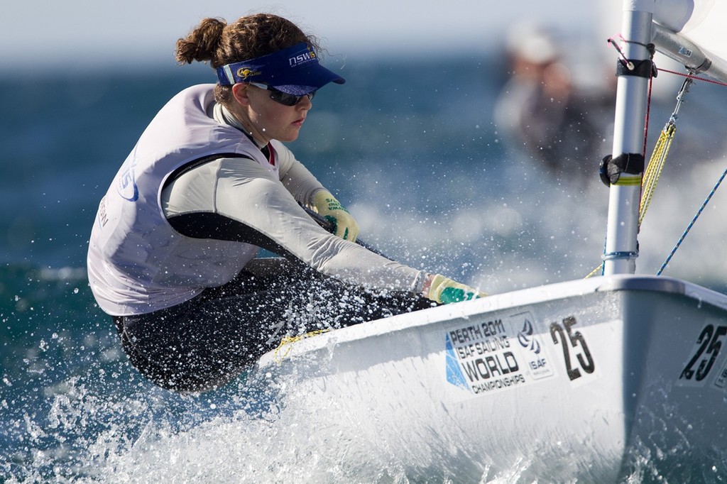 AUS, Gabrielle King, Laser Radial - Perth International Regatta 2010 photo copyright Richard Langdon /Ocean Images http://www.oceanimages.co.uk taken at  and featuring the  class