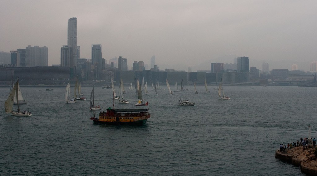 Rolex China Sea Race 2010. Start minus 3 mins. photo copyright Suzy Rayment taken at  and featuring the  class