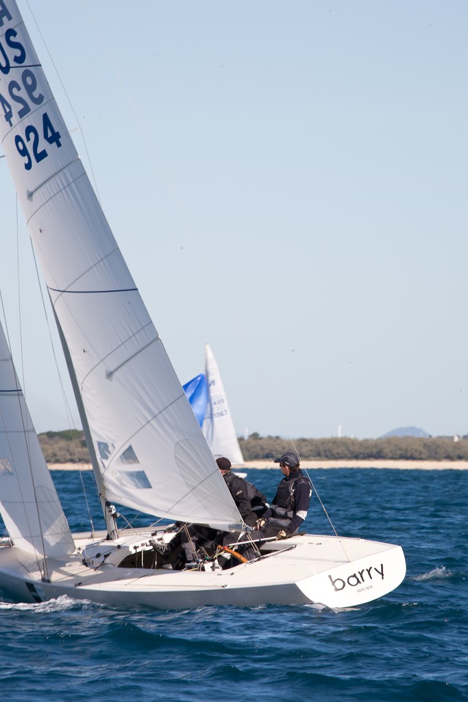 Damien King's Barry, Day 1, Etchells Australasian Winter Championship 2011 photo copyright Kylie Wilson Positive Image - copyright http://www.positiveimage.com.au/etchells taken at  and featuring the  class