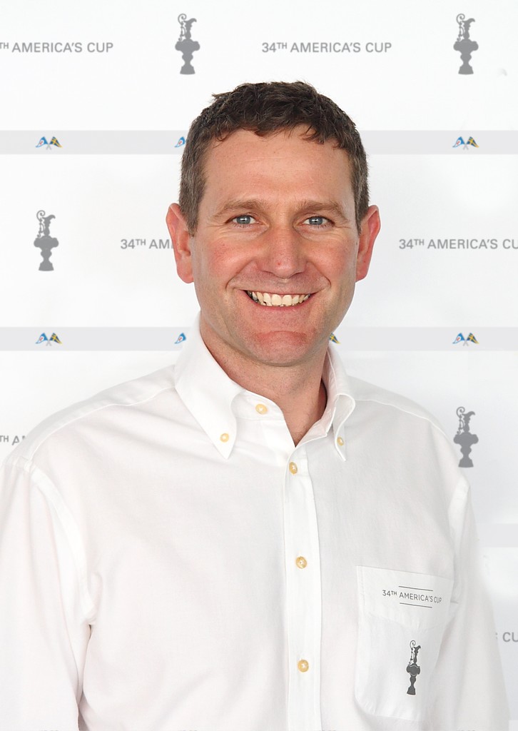 Andy Hindley, America&rsquo;s Cup Regatta Management Chief Operating Officer photo copyright Americas Cup Media www.americascup.com taken at  and featuring the  class